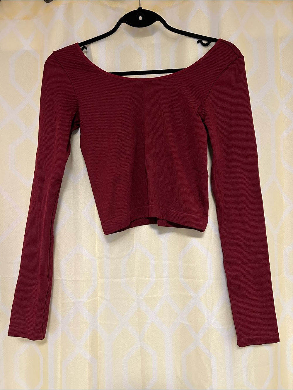 Wild fable longe sleeve cropped top